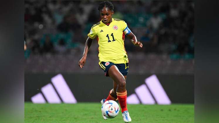 Linda Caicedo, delantera de la Selección Colombia Femenina.