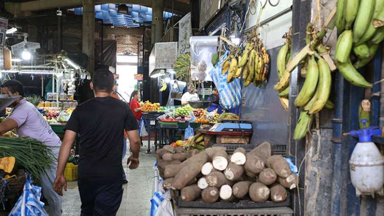 Los precios de los alimentos son los que más subieron, un alza de 1,83%, ocupando el séptimo lugar de la tabla; 0,22% por arriba de la cifra nacional (1,61%). / Foto: Archivo