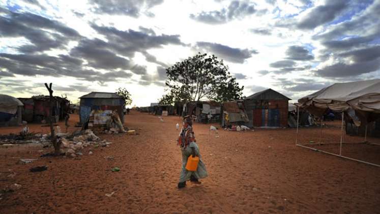 La alimentación bajo amenaza por los desastres climáticos./Foto: Acnur