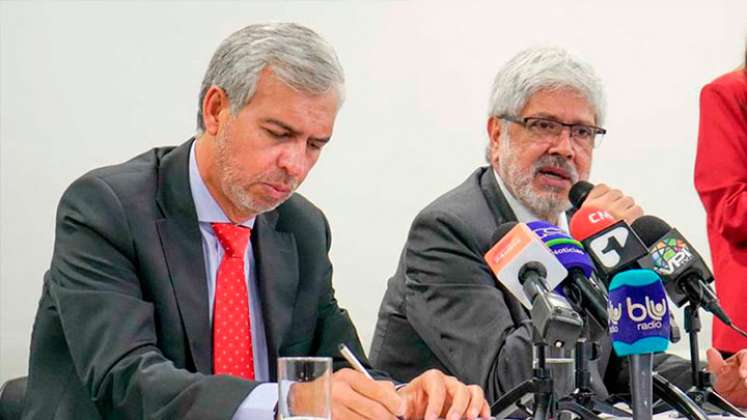 Ministro de Comercio, Industria y Turismo, Germán Umaña, en rueda de prensa. / Foto: Cortesía