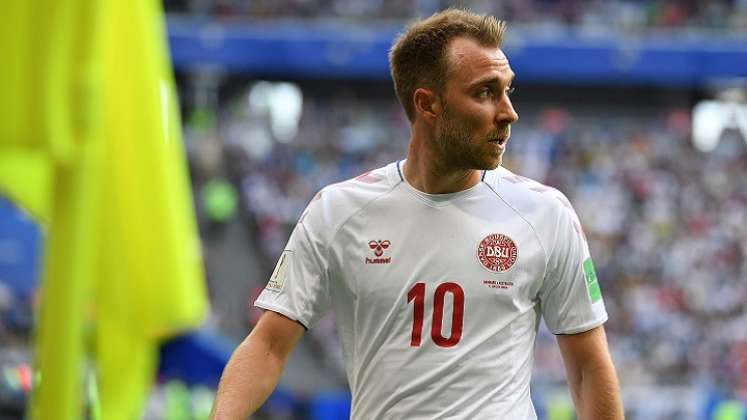 Christian Eriksen, capitán de la selección de Dinamarca.