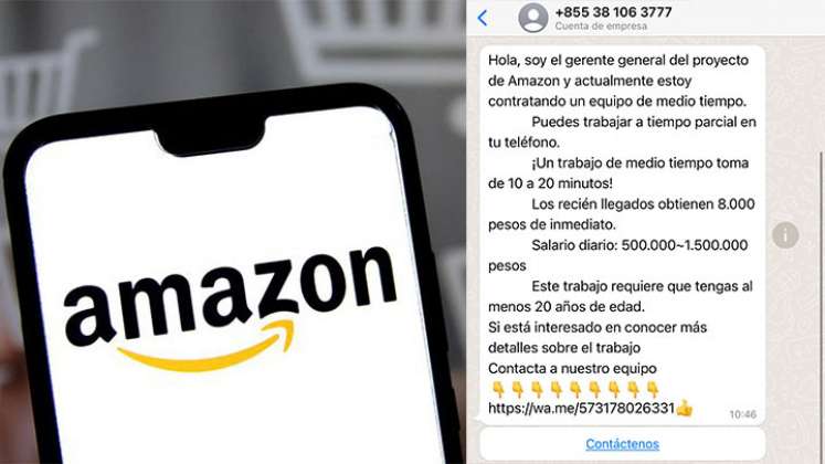 Estafa "Gerente de Amazon"