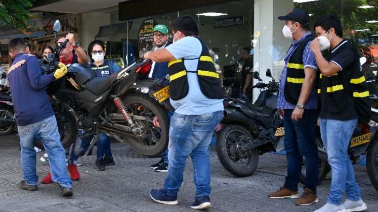 Veintitrés comparendos dejó operativo para  liberar espacio público