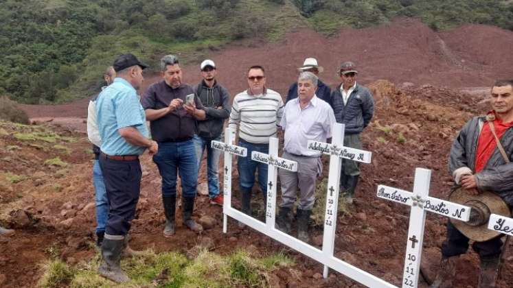 Declaran camposanto lugar de la tragedia en Villa Caro