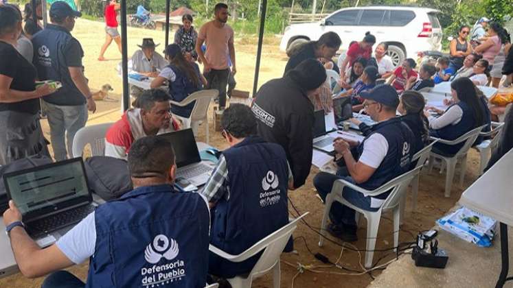 La Defensoría del Pueblo llega a las invasiones