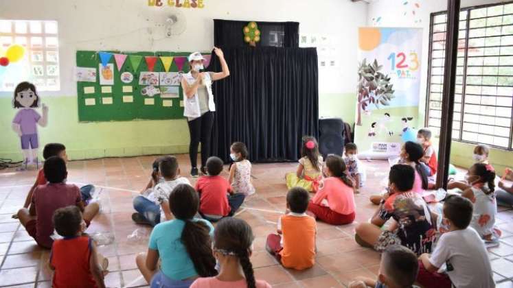 La alcaldía trabaja en el sector rural para prevenir el reclutamiento forzado de niños/Foto cortesía