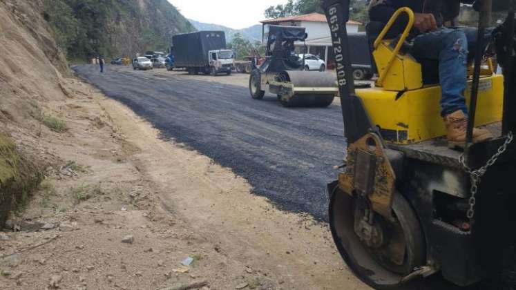 Así avanza la recuperación de la vía Ocaña-Cúcuta