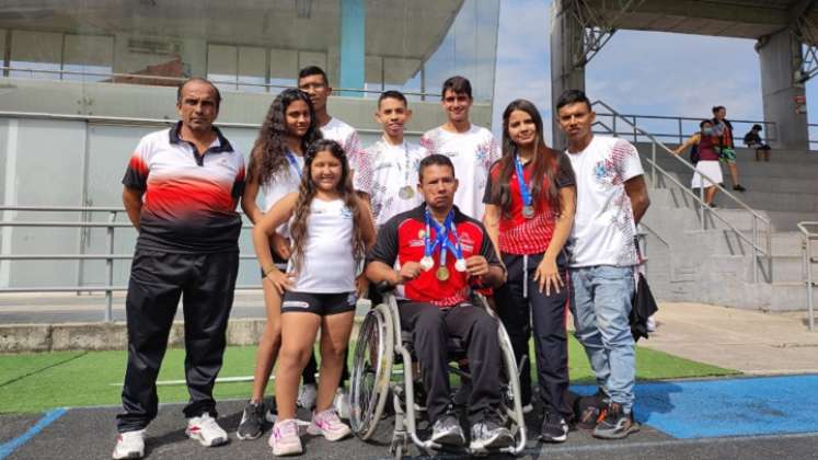 Los paratletas nortesantandereanos con parálisis cerebral brillaron en Barranquilla. 