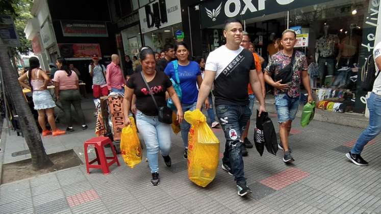 Compras en el centro