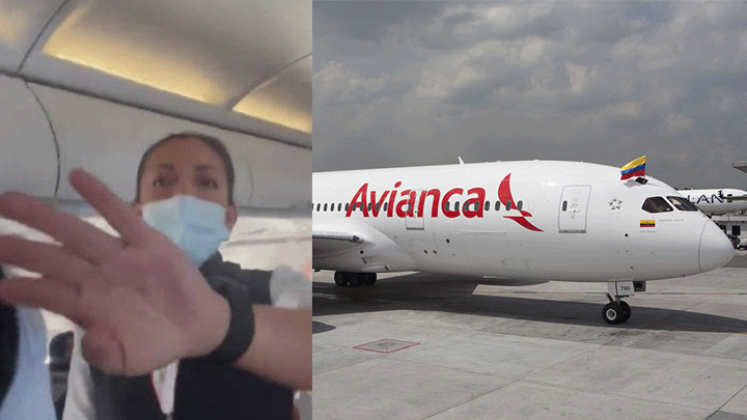 Pasajeros de Avianca