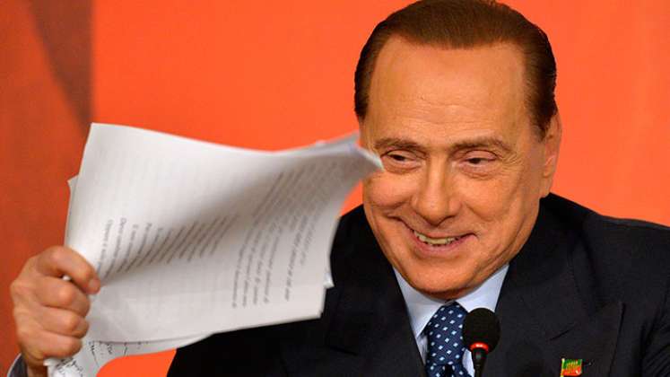 Silvio Berlusconi. 