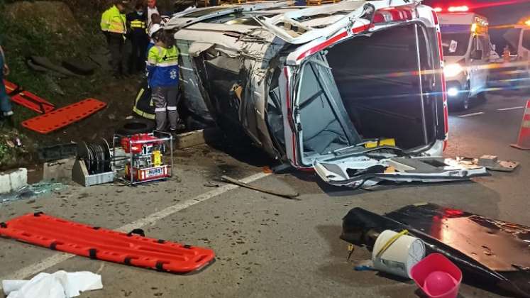 Fuerte accidente de tránsito en Pamplona 