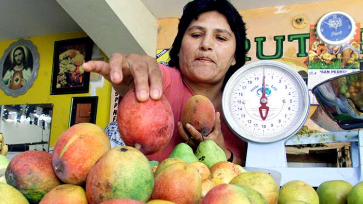 Mincomercio celebró la primera  exportación de mango./ Foto Archivo