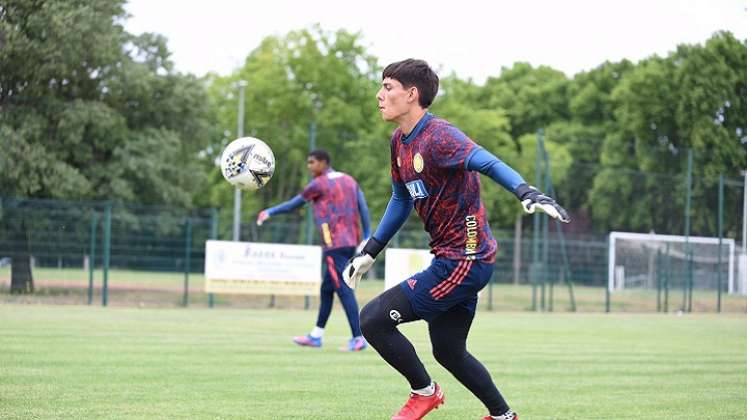 El portero Alexei Rojas Fedorushchenko se decidió por representar a Colombia y no a Inglaterra o Rusia.