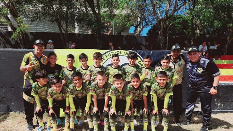  Este es el equipo de Quinta Oriental de la categoría 2012.