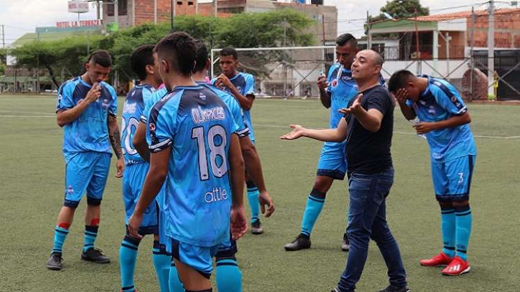  Jorge Montes, en una de las prácticas con Academia Olímpicas.