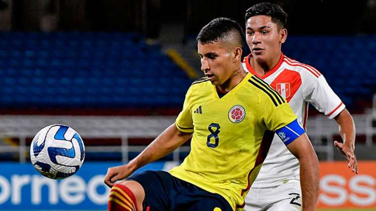 Gustavo Puerta, jugador de la Selección Colombia. 