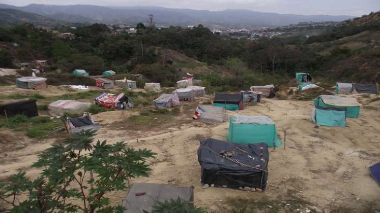 invasiones de terrenos en Ocaña