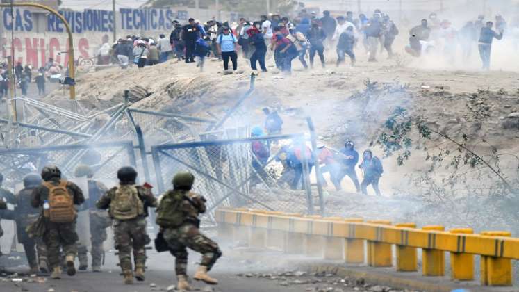 PROTESTAS EN LIMA