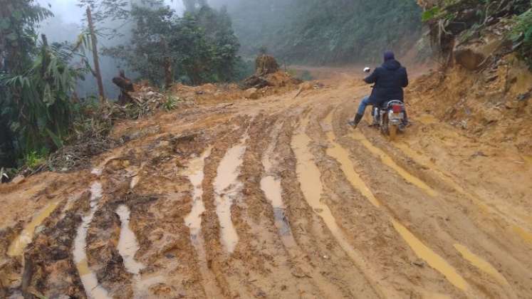 Aproximadamente 400 familias se han visto afectadas por la temporada invernal en lo que va de 2023.  /Foto: Cortesía / La Opinión 