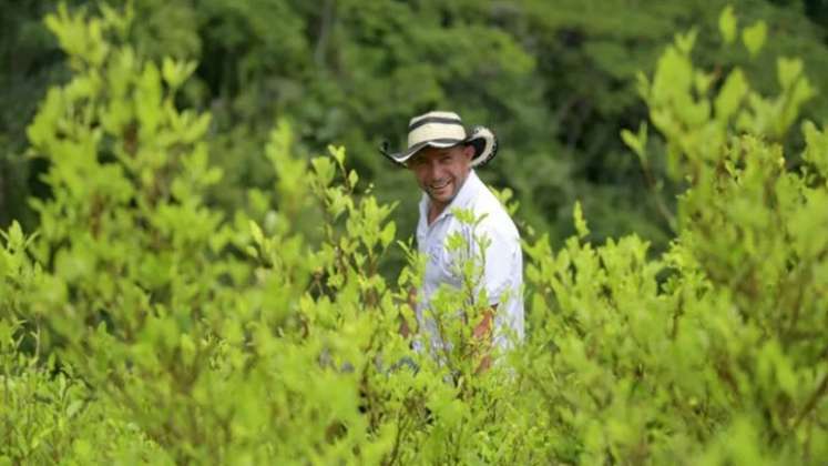 'Carmito', el rostro de los campesinos cocaleros perseguidos en Colombia./Foto: AFP