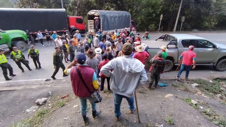 Paro en La Donjuana