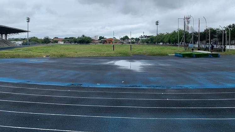 Estadio Centenario de atletismo fue construido para los Juegos Nacionales de 2012.