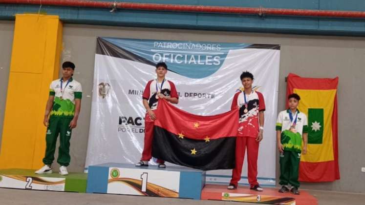 Los gimnastas de Norte de Santander se volvieron a lucir, esta vez en el Nacional de Cartagena.