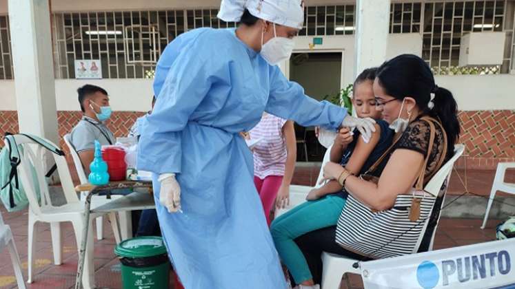 Hacen llamado para vacunar a más de 1.180 menores con dosis pendientes