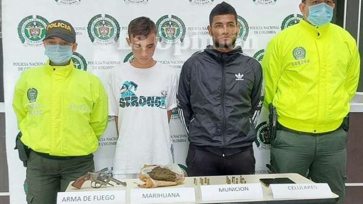 Yeiner Flórez Mora, alias El Menor, y Eduardo Guzmán Tarrío, ‘El Negro’, fueron capturados la semana pasada.