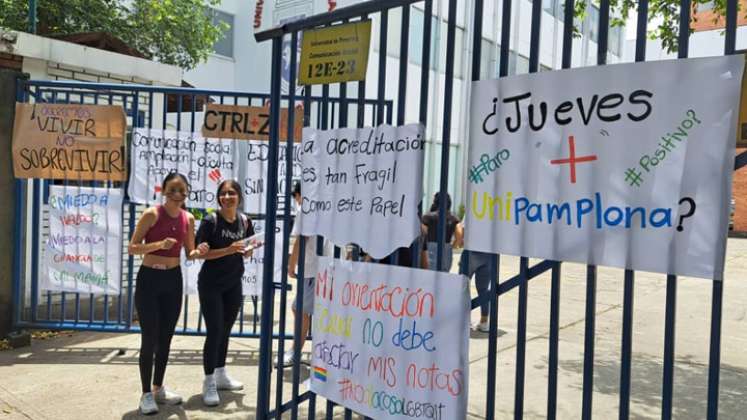 Las clases siguen suspendidas: Unipamplona instalará mesas de diálogo con estudiantes 