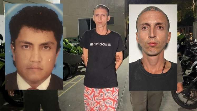  Luis Carrascal fue capturado a pocas cuadras del lugar de los hechos por homicidio agravado.