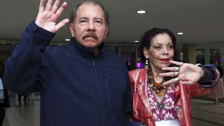 Daniel Ortega y Rosario Murillo