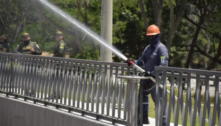 Planta de captación de agua del acueducto metropolitano.Foto La Opinión