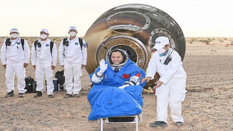 Astronauta-chino. / Foto: AFP