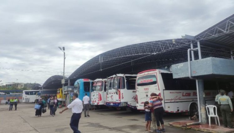 Terminal de Transporte de Cúcuta./Foto Jesús Castillo/La Opinión