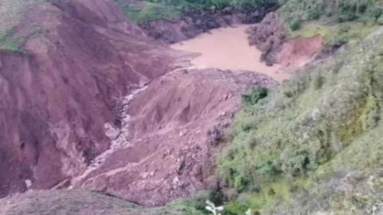 Avalancha en Villa Caro