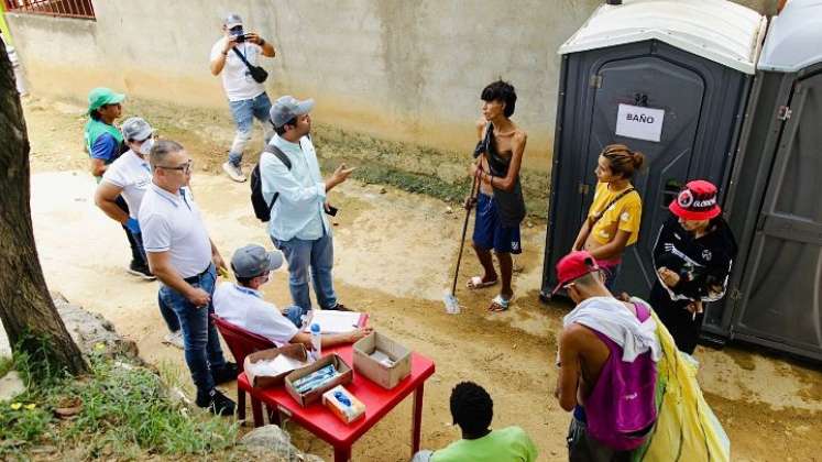 Atención psicosocial, albergue la la oferta institucional del estado llegará a los habitantes de la calle./Foto cortesía