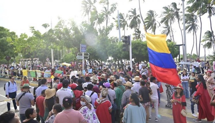 El presidente Petro despacha de la Guajira 