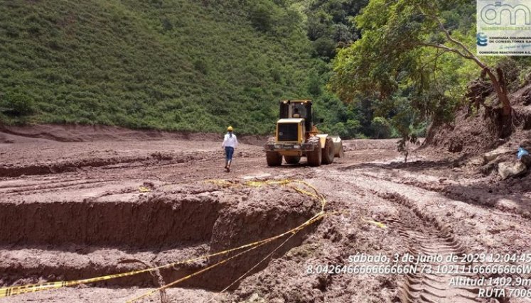 Solo hasta mediados de agosto se tendrán listo los terraplenes para el montaje de los puentes metálicos. 