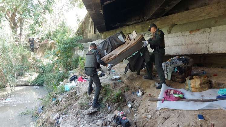 En varias oportunidades se han realizado operativos en la zona, pero los habitantes regresan./ Foto: Cortesía