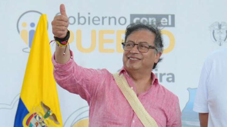 Gustavo Petro, presidente de Colombia.