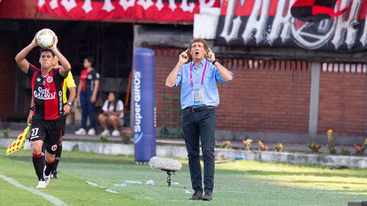 Rubén Tanucci, técnico del Cúcuta Deportivo. 