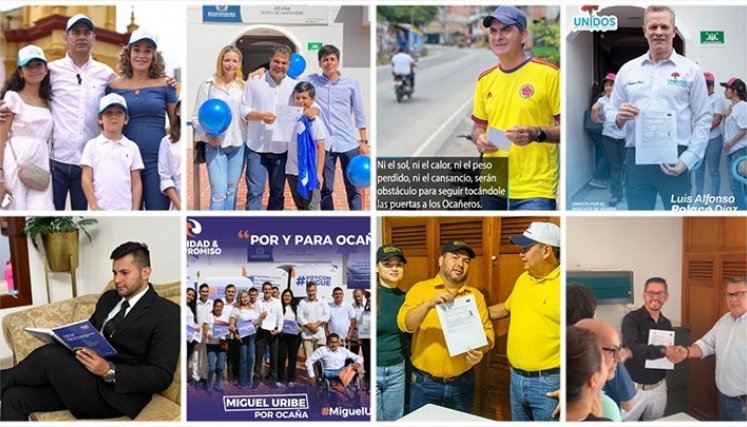 Candidatos a la Alcaldía de Ocaña.