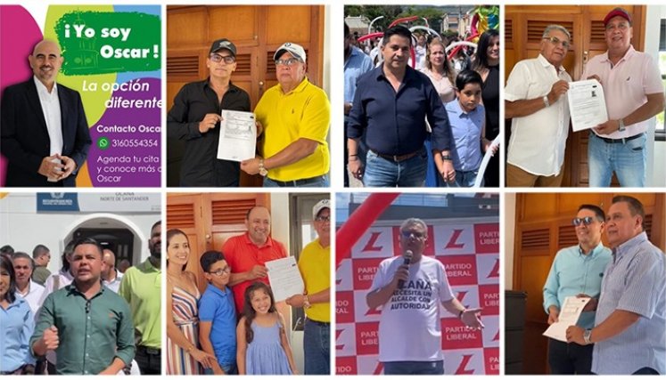 Candidatos a la Alcaldía de Ocaña.