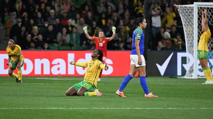 Jamaica vs. Brasil, Mundial femenino. 