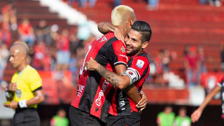 Julián Anaya y Jhonathan Agudelo, Cúcuta Deportivo. 