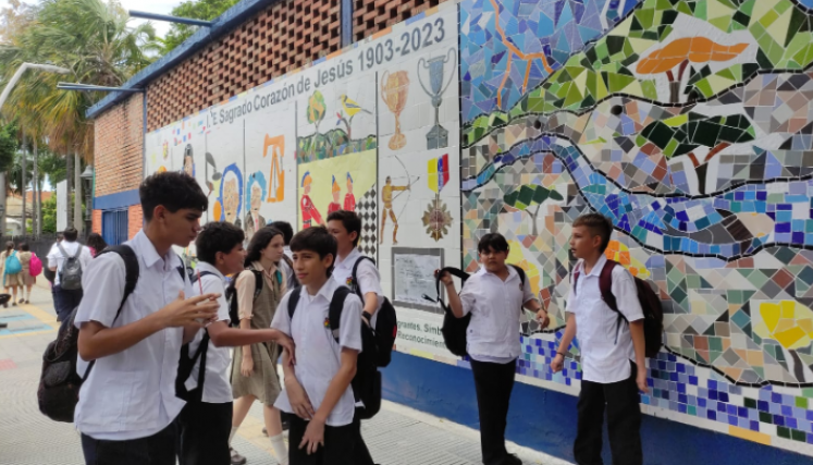 Mural Sagrado Corazón