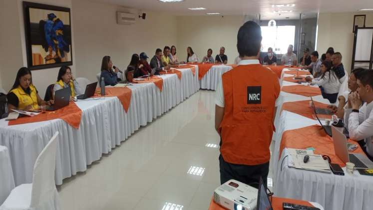 En Ocaña se adelantó un encuentro con los enlaces, personeros y miembros de las mesas de víctimas para trazar planes.