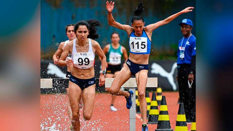 Yajaira Rubio en el Campeonato Suramericano 